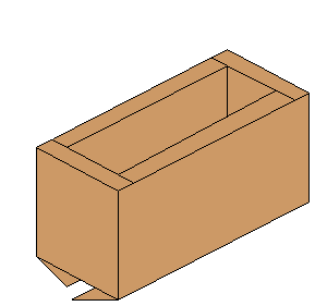 Open-top carton